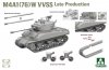 Takom 2207W SHERMAN² BOX M4A1(76W) VVSS Late Production+M51 DEGEM ALEF+US ARMY 1/4TON UTILITY TRUCK & MP FIGURE 1/35